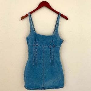Urban outfitters denim mini dress